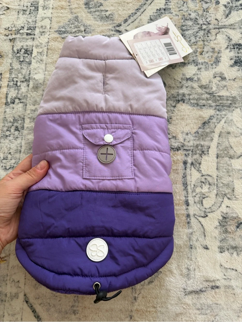 Jessica Simpson quilted puffer
